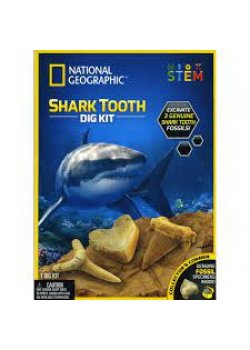 National Geographic STEM Set: Shark Tooth Dig Kit